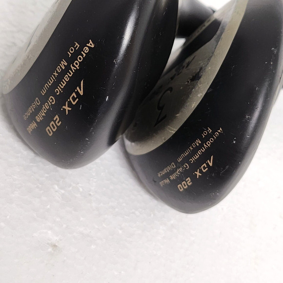 Yonex ADX 200 Driver & 3 Wood Set Regular Graphite Shafts RH 45.5" 43.5" - Picture 6 of 15